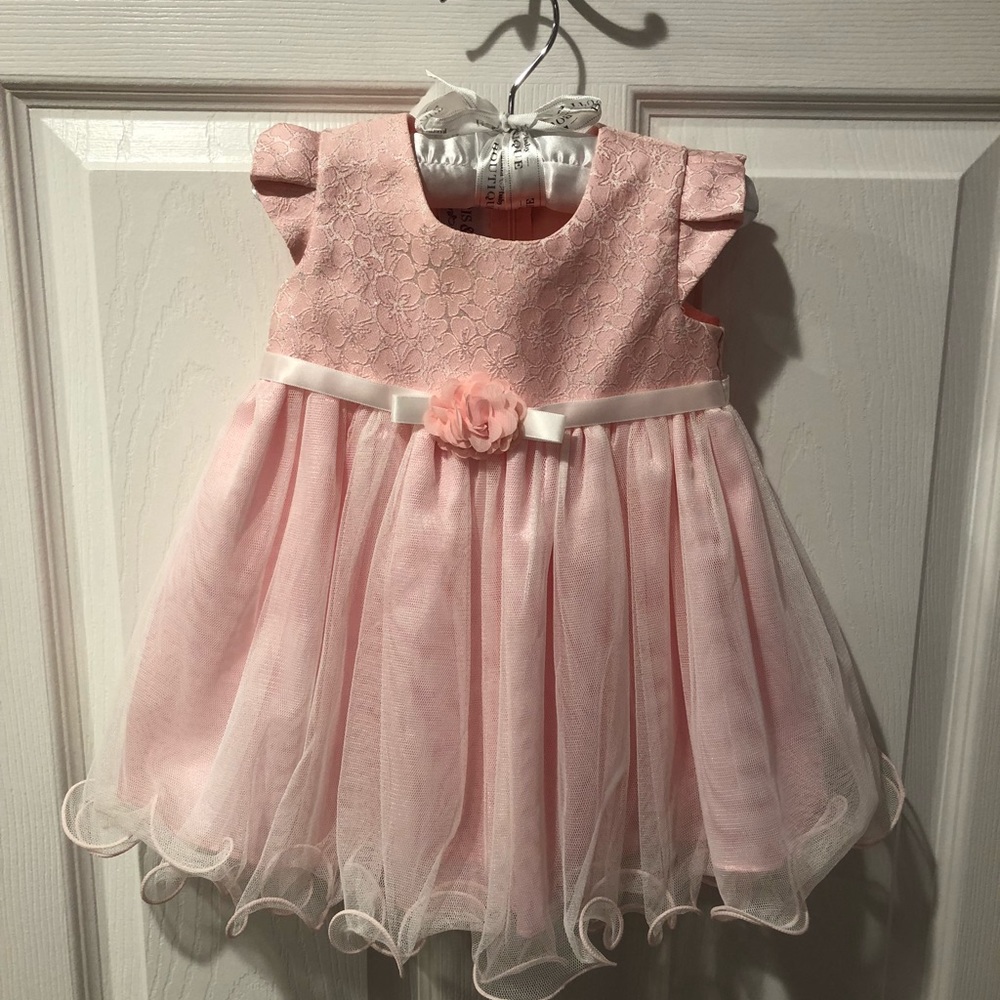 Iris and Ivy light pink dress